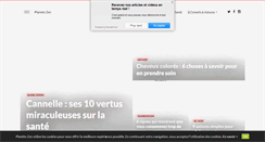 Desktop Screenshot of planete-zen.com